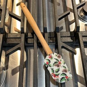 Festive Holly Silicone Spatula